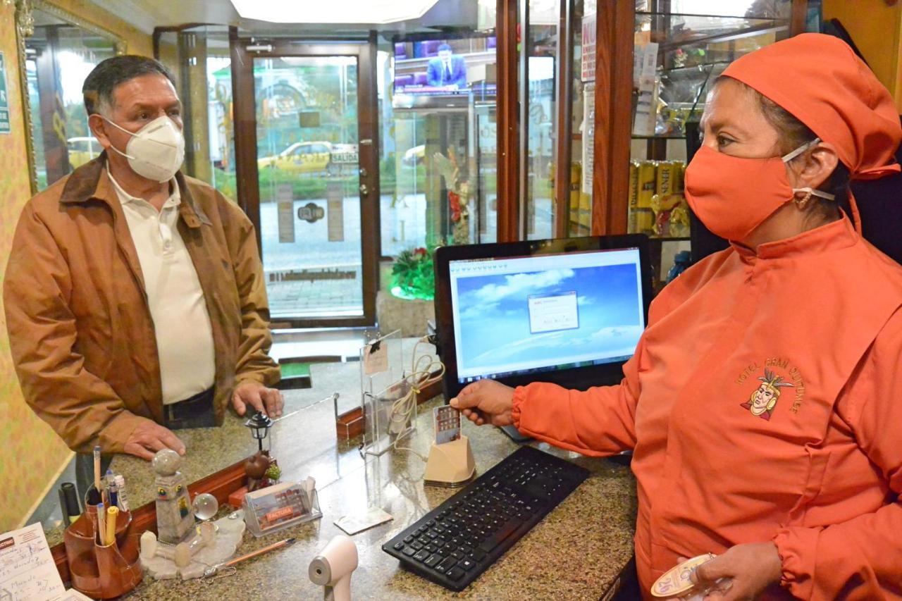 Hotel Gran Quitumbe كويتو المظهر الخارجي الصورة